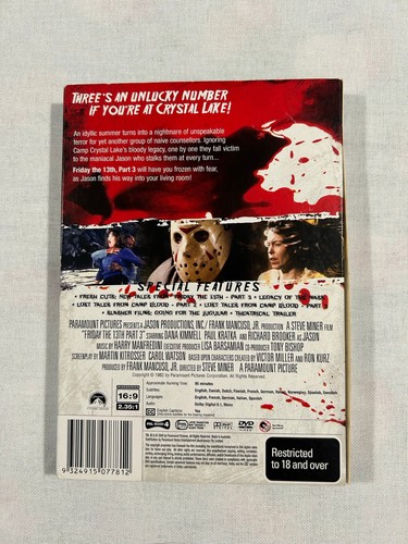 Friday the 13th Part 3 Special Edition DVD - Picture 2 of 6