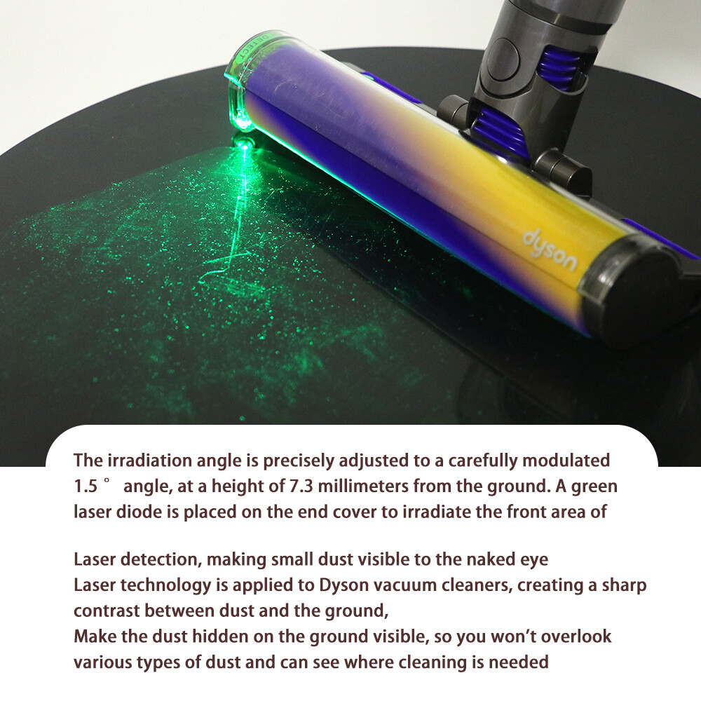 Genuine Dyson Omni-glide Detect Laser Slim Fluffy Cleaner
