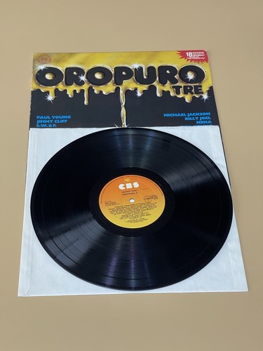 Disco Vinile 33 giri LP Artisti Vari ORO PURO TRE COMPILATION 1984 + Fodera Tras - Foto 6 di 11
