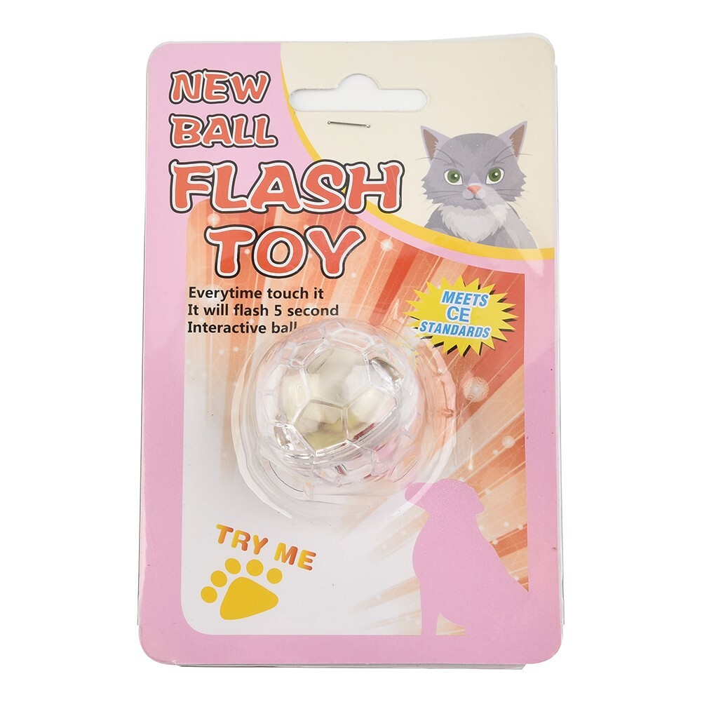 flashing cat ball