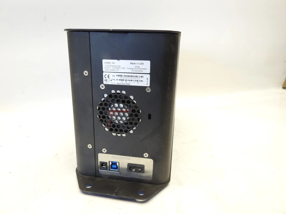 IOSafe SoloPRO SM2TB 2TB Waterproof Fireproof USB 3 External Hard Drive Backup - Image 4 of 4