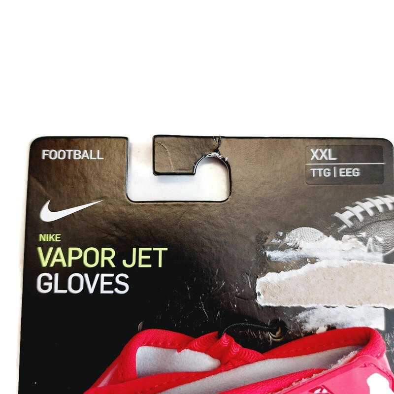 NIKE Vapor Jet 5.0 Durable Receiver Football Gloves Mens NIKE Vapor Jet 5.0 Durable Receiver Football Gloves Mens
