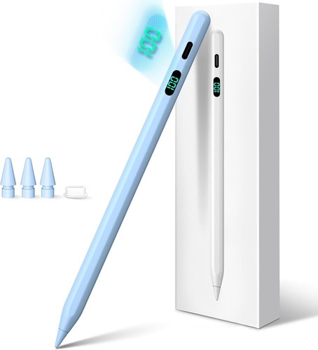 Stylus Pen for Ipad 2025-2018 with LED Power Display, Pencil for Ipad 11Th A16/1 - Picture 27 of 33