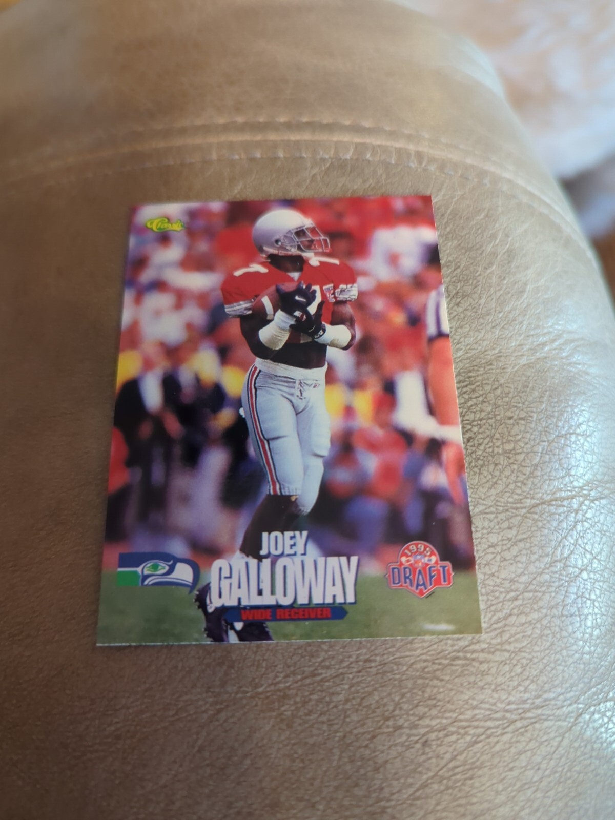 1995 Classic NFL Rookies Joey Galloway Seattle Seahawks #8