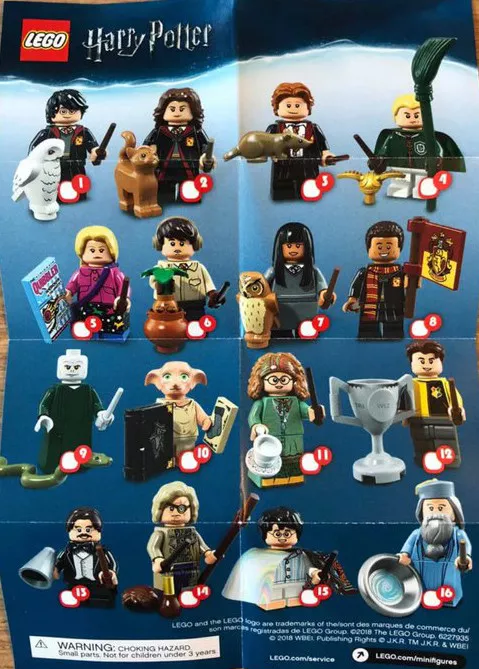 LEGO Harry Potter Series 1 Minifigures Choose a NEW RE SEALED CMF 71022 Set