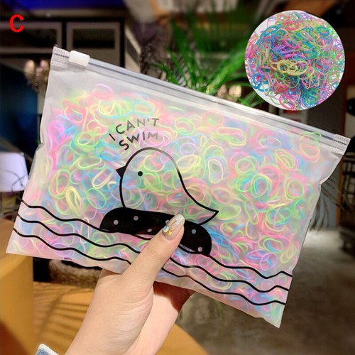 1000X Children Hair Bands Girls Women Colorful Elastic Band Hair Rope Headban~dy - Picture 13 of 22