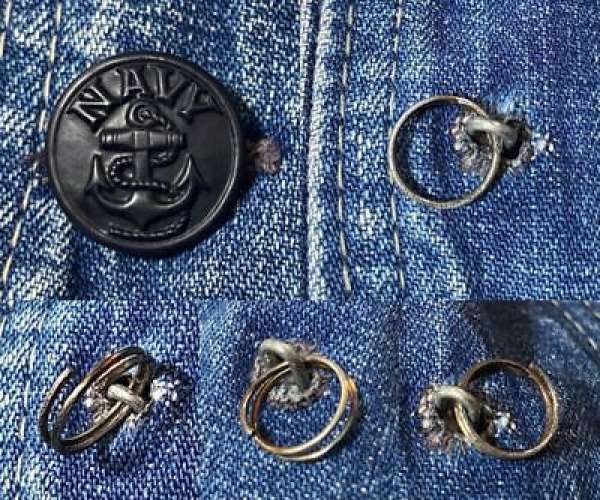 USN 40s Vtg Shawl Collar Denim Work Jacket Coverall Military USN 40s Vtg Shawl Collar Denim Work Jacket Coverall Military