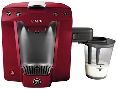 AEG Lavazza A Modo Mio Favola Cappuccino Coffee Machine ...