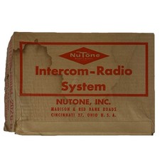 NuTone 2026-B Intercom Radio Remote Speaker Assembly NOS Vintage Open Box Unit