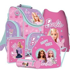Barbie Schulranzen Tornister Ranzen Schulrucksack Rucksack Set 5 teilig