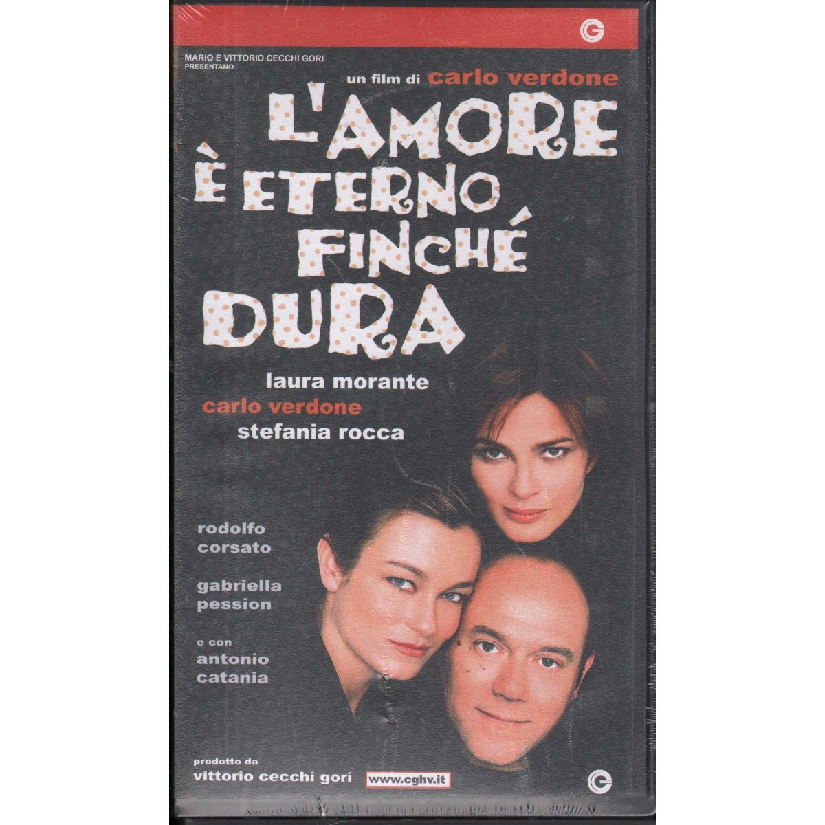 L'Amore E'Eterno Until Dura VHS Carlo Verdone Univideo PSC2877 Sealed