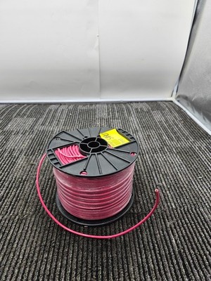 500 Feet Cable Copper Hook Up Wire Red 500ft Long Spool