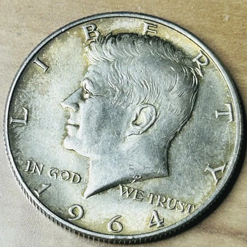 1964-D Kennedy Half Dollar AU  K50D