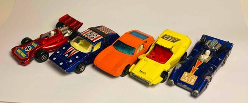 Matchbox Superfast Job Lot x 5 Cars - Original Vintage (ref15) - Picture 1 of 13