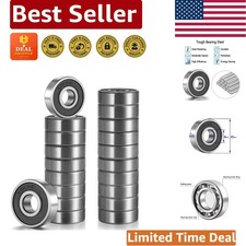 Durable 20 Pcs 608 2RS Miniature Ball Bearings - Smooth Operation Efficiency