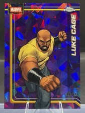 Luke Cage - 2026 Topps Chrome Marvel Purple Sapphire #72 55/75