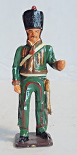 VINTAGE TOY SOLDIER NAPOLEONIC FRENCH 8th HUSSAR REGIMENTAL OFFICER METAL 54mm