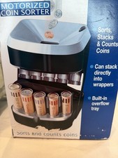 Magnif Ultra Sorter Motorized Coin Sorter USA (New Open Box Never Used)￼