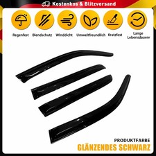 Seitenscheibenabweiser Windabweiser Regenabweiser 4-Tlg Für VW Amarok 2009-2022