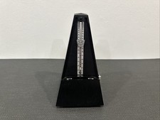 Wittner Wind Up Metronome Vintage Black W.Germany Made