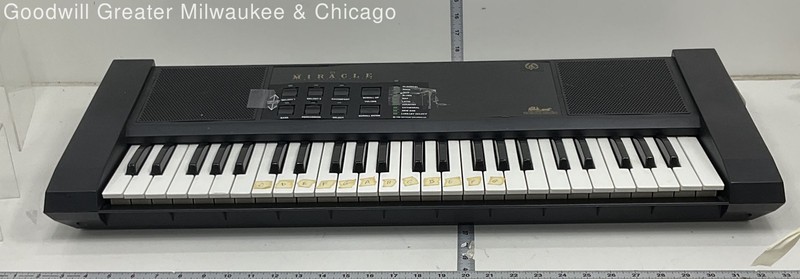 Miracle Black Miracle Piano Teaching System Digital Keyboard 49 Keys Power