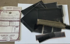 VTG Unclaimed Negatives B&W Large & Medium Format + 35mm Photographer Estate COA