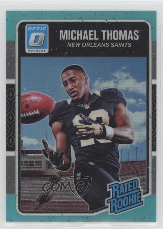 2016 Donruss Optic Rated Rookie Aqua /299 Michael Thomas #186 Rookie RC