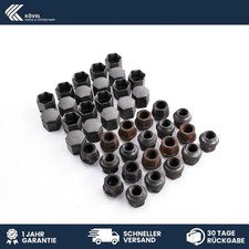 20x Original M10 Radschrauben Radmuttern mit Kappen Opel Zafira C