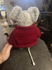 Vintage 1986 Keepsake Kritters Benny The Mouse Plush Wearing Christmas Sweater — photo 3
