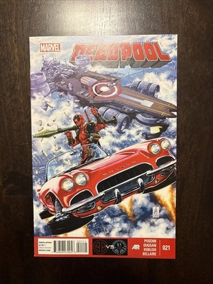 Deadpool #21 2014 Marvel Comics Comic Book 
