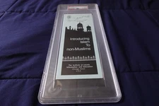 Muhammad Ali Heavyweight Champ Boxing Autographed Islamic Pamphlet PSA SLABBED