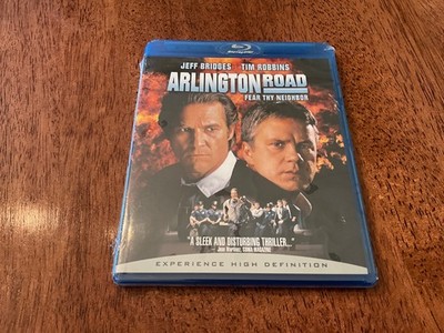 Arlington Road (Blu-ray Disc, 2007) Jeff Bridges Tim Robbins Brand RARE OOP NEW