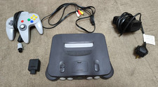 N64 CONSOLE TESTED AND WORKING - NINTENDO 64 PAL - One controller - Power Cable
