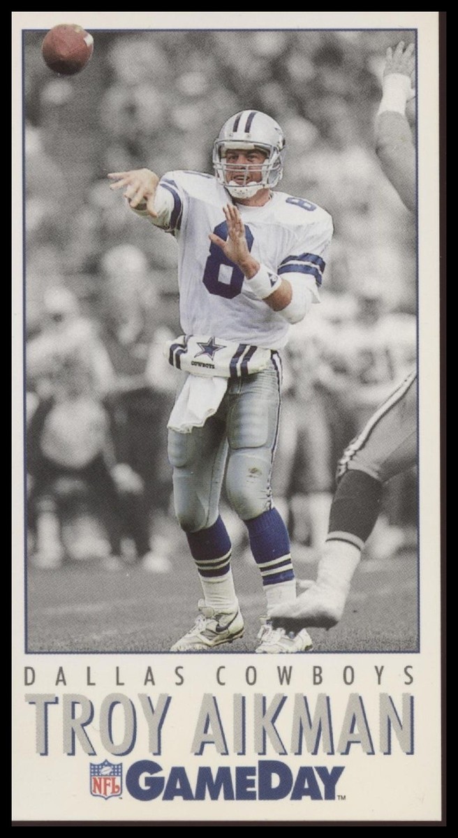 1992 NFL Gameday #227 Troy Aikman Dallas Cowboys HOF QB Vintage