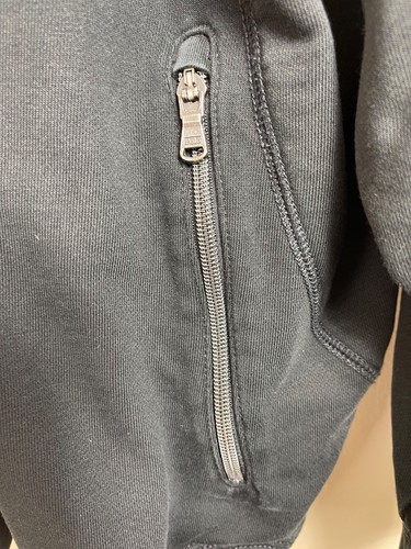 Polo Ralph Lauren Men's 3XL Black Full Zip Fleece Lined Hoodie Embroidery Rare - Picture 5 of 16