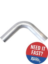 Aeroflow 90 Degree Aluminium Mandrel Bend 4 (102mm) Dia & 185mm Leg