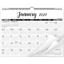 2027 Wall Calendar - 2027 Calendar, 15" x 11.5", Jan. 2027 - Dec. 2027 Wall...