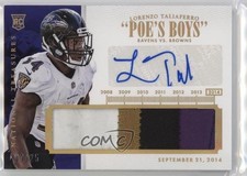 2014 Panini National Treasures /25 Lorenzo Taliaferro #TNM-LT Rookie Auto RC
