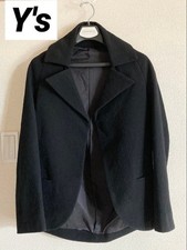 Y'S Yohji Yamamoto Wool Jacket Short Coat Size 2