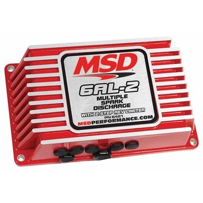 MSD IGNITION 6AL-2 Digital Ignition Box w/2-Step Rev Control- 6421
