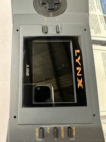 VINTAGE ATARI LYNX 1 CONSOLE BOXED 9X GAMES BATTERY PACK LOT CIB WORKING