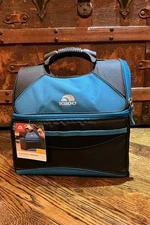Igloo Playmate Gripper 16-Can Cooler Bag ~ Blue & Black ~ NWT