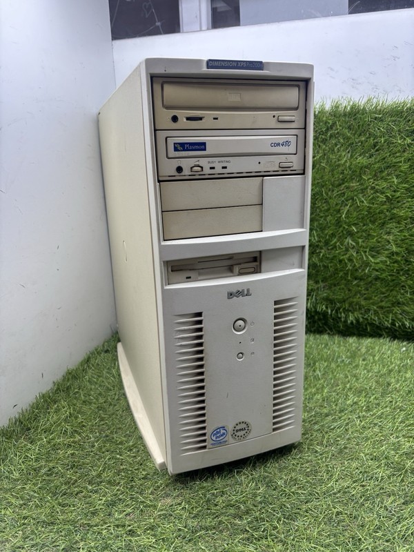 DELL DIMENSION XPS PRO 200N Vintage PC TOWER WINDOWS 98 COMPUTER PENTIUM PRO 64M
