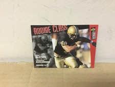Mike Alstott - 1996 Collectors Choice Football Card - Buccaneers Rookie Class. rookie card picture