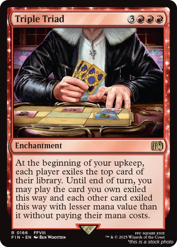 Triple Triad (FIN 166), Normal, FINAL FANTASY, MTG