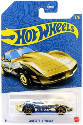 Hot Wheels - 2026 Pearl and Chrome 6/6 Corvette Stingray (BBJKX86