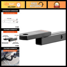 Class 1 Trailer Hitch Ball Mount 1-14 Receiver 2000 Lbs Capacity 1-14 Drop Class 1 Trailer Hitch Ball Mount 1-14 Receiver 2000 Lbs Capacity 1-14 Drop