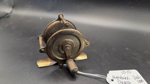 1010Vintage Hendryx Brass Fishing Reel.  PAT Date 1888   Antique fishing tackle