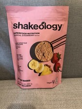 NEW VEGAN SHAKEOLOGY Tropical Strawberry Prot...