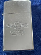 Zippo Lighter Vintage Advertisement For “Logan & Kanawha Coal Co.” West Virginia